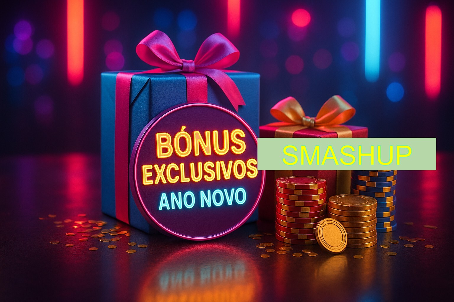 Promoções de Ano Novo no SMASHUP